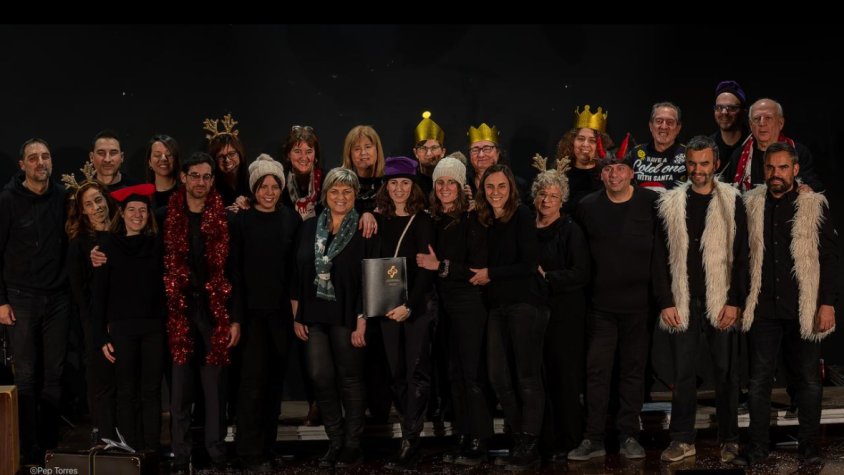 El Cor TLP estrena repertori de cançons en un emotiu concert de Nadal