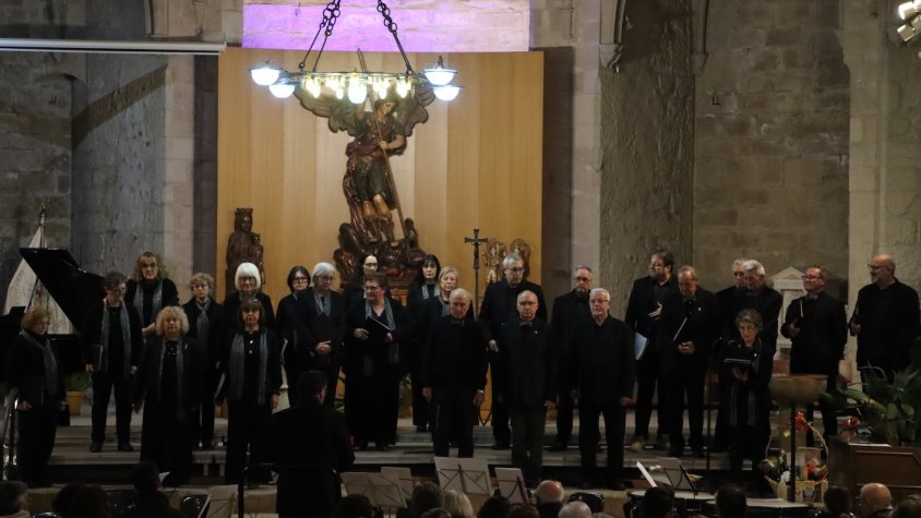 Gran èxit al Concert de Nadal a l'Església Vella de Sant Miquel de l'Espluga de Francolí