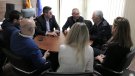 Visita a Sarral del nou president del Consorci d'Aigües de Tarragona