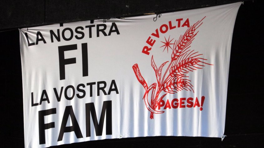 El Gremi de la Pagesia celebra el primer any de la “revolta pagesa” amb l’entrega d’un manifest al Govern