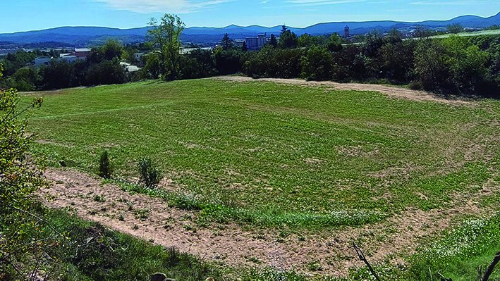 Finca on es vol construir el nou pou a Santa Coloma de Queralt