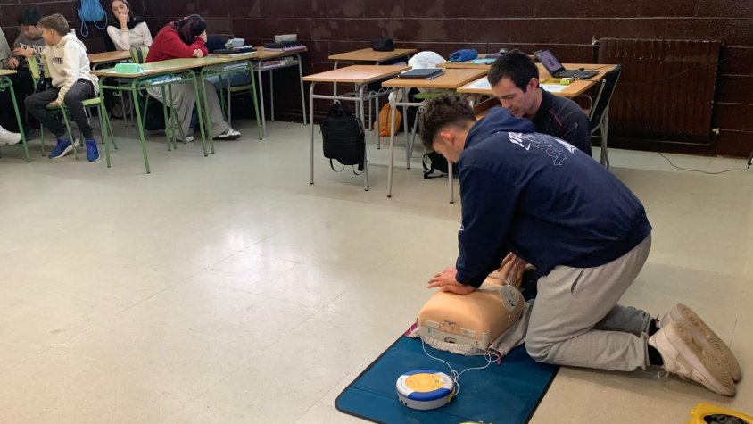 Més de 200 alumnes de 3r d’ESO de la Conca de Barberà reben formació sobre prevenció i primers auxilis