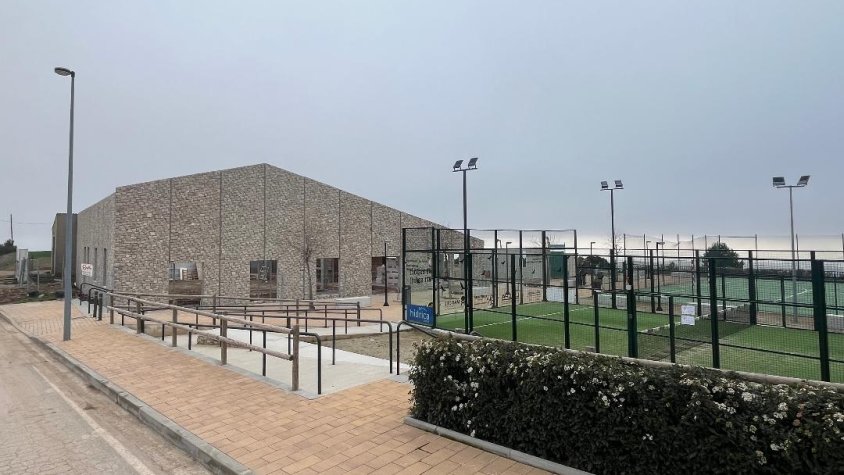 Forès encara la recta final de la construcció de l’edifici polivalent
