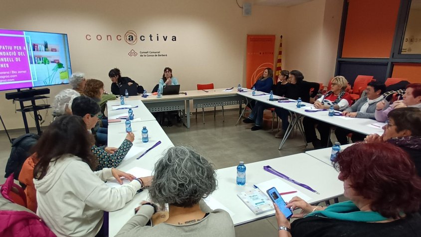 El Consell Comarcal de les Dones inaugura l’any amb ganes de renovar-se