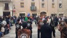 Rebuda del Carnestoltes i la Concubina i una Xeringa que anima la prèvia del Carnaval montblanquí