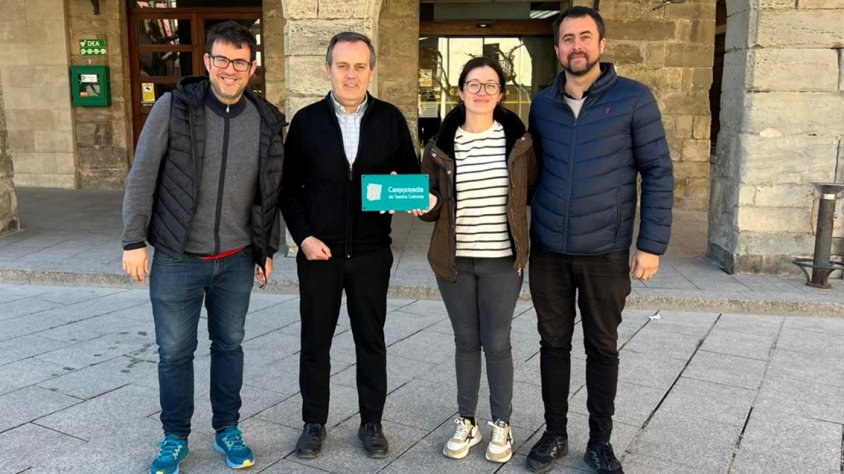 En la reunió hi van participar els tres alcaldes junt amb el diputat de la Conca de Barberà Marc Rovira.