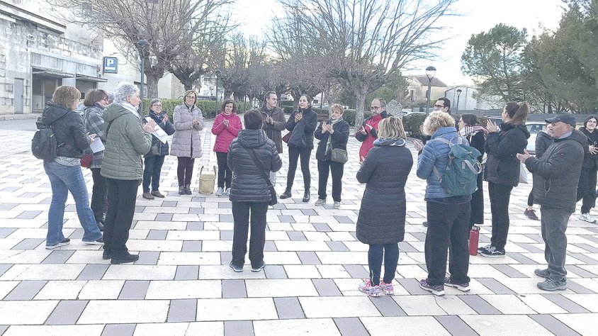 Les Dones de Santa Coloma de Queralt inicien el seu Març Lila