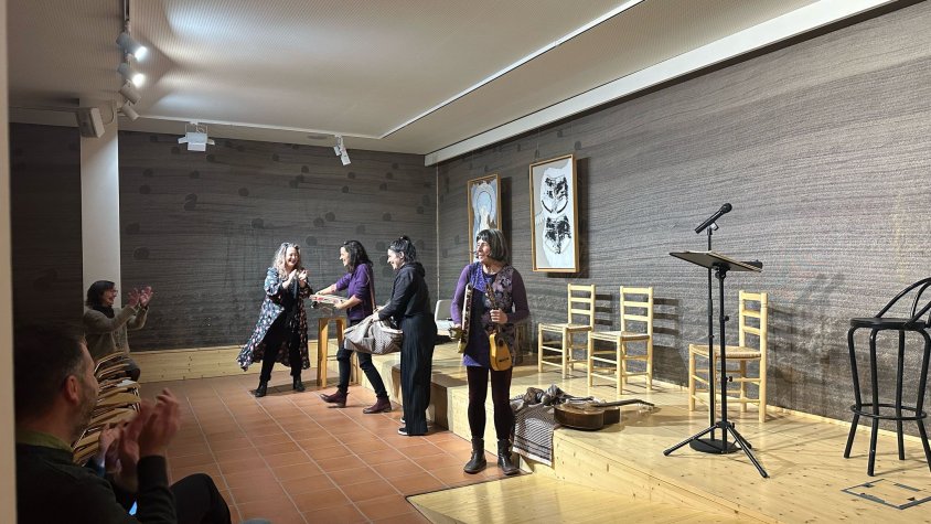 Recital poètic i musical al Museu Terra de l’Espluga amb motiu del 8-M