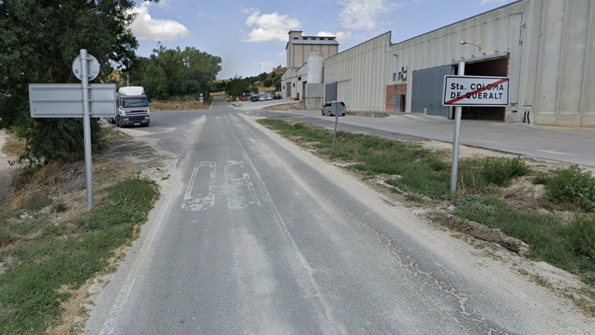 Tallada durant un mes la carretera T-224 entre Santa Coloma de Queralt i Vallfogona de Riucorb