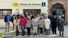 Representants del sector comercial i turístic de la comarca descobreixen detalls del patrimoni de Montblanc
