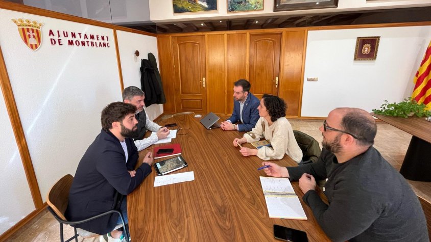 Montblanc i l'Espluga treballaran plegats per potenciar el sector industrial