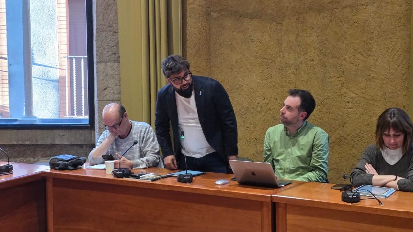 L’alcalde de Montblanc Oriol Pallisó, pren possessió del càrrec de conseller comarcal 