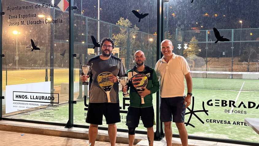 El torneig de padel, un dels actes destacats