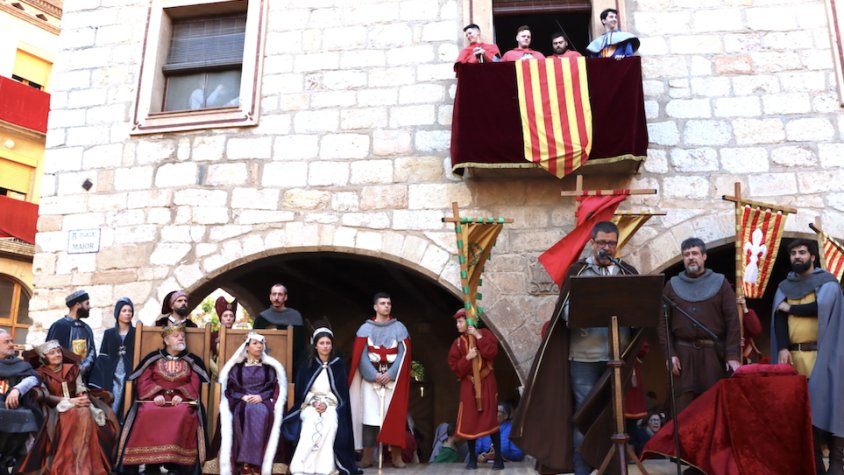 L'any passat es va celebrar per primer cop aquest acte que dona el tret de sortida a la Setmana Medieval