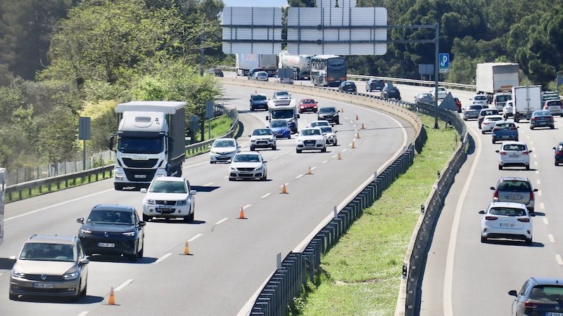 Prop de 258.000 vehicles han abandonat l'àrea metropolitana de Barcelona en l'operació sortida de Setmana Santa