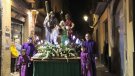 Montblanc celebra amb devoció la processó del Sant Enterrament 