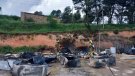 Incendi a la deixalleria de Barberà de la Conca