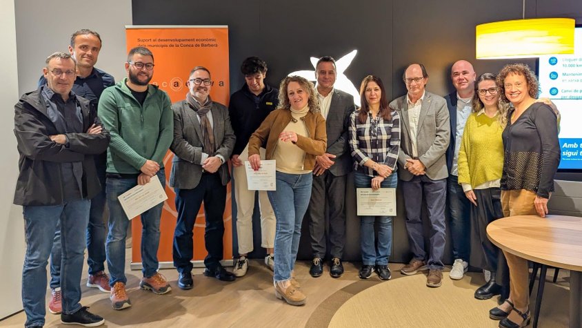 Concactiva i Caixabank reconeixen l’emprenedoria a la Conca de Barberà