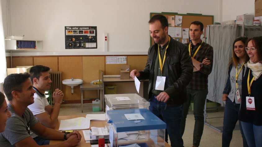 Els candidats de l'Espluga de Francolí també han votat