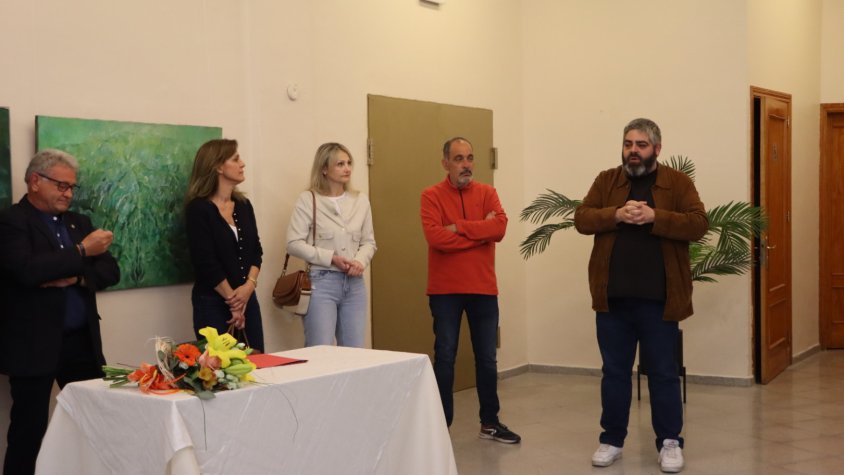 S’obre a Sarral una mostra de les obres de Lluís Pessa, artista descendent de la localitat
