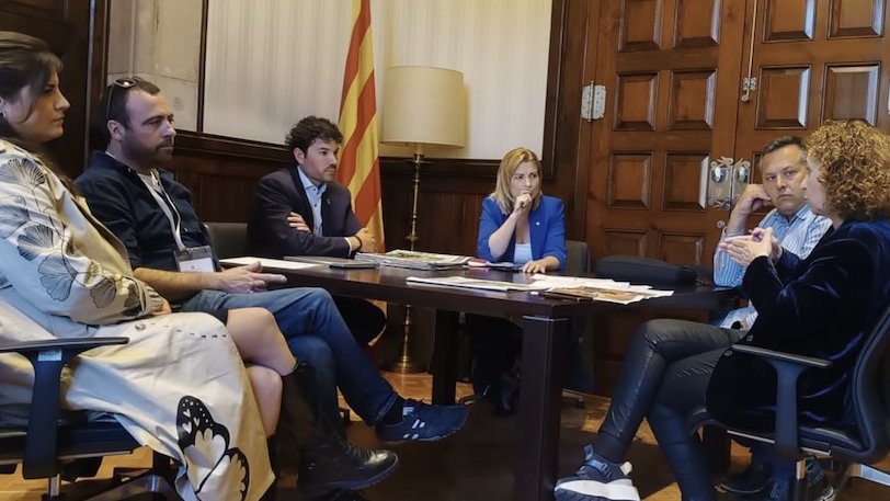 Blancafort reclama a Territori la millora de l'accès des de la C-14