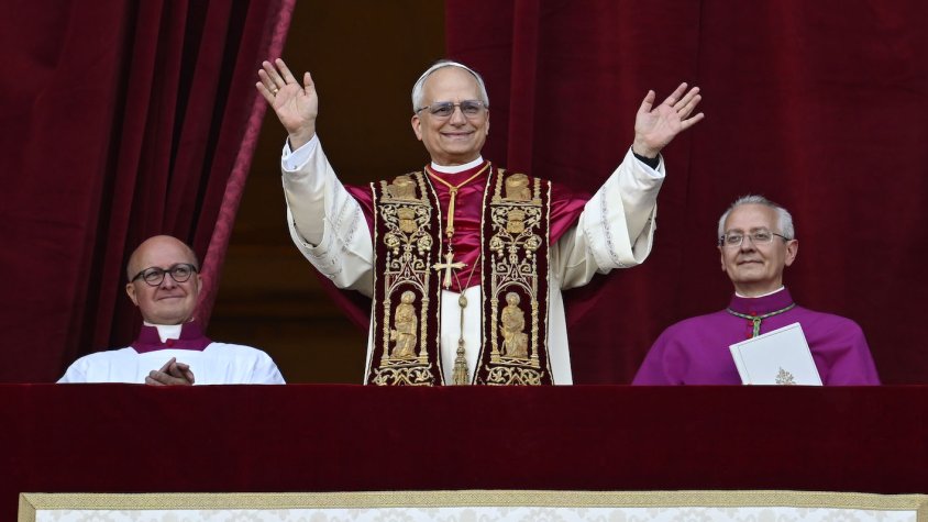 El papa Lleó XIV