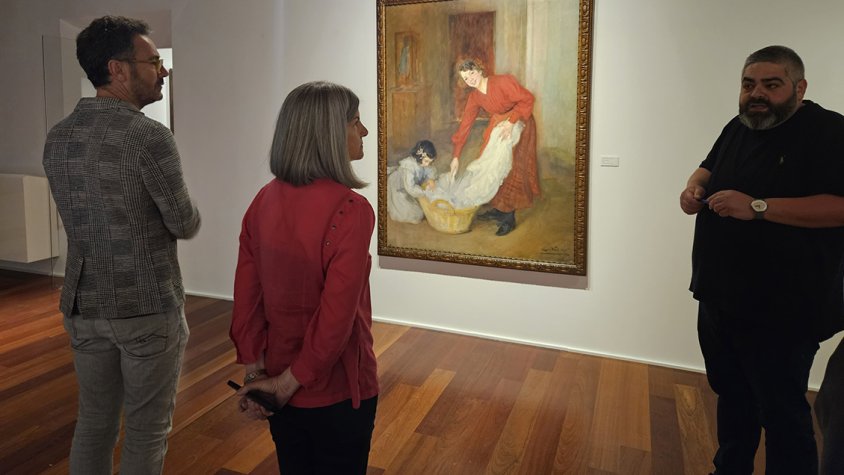 L'exposició ‘Modernisme’ al castell de Vila-seca, comissariada pel sarralenc Damià Amorós