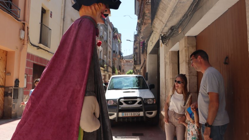 Vimbodí i Poblet acull una jornada festiva per recaptar fons per a la restauració dels capgrossos