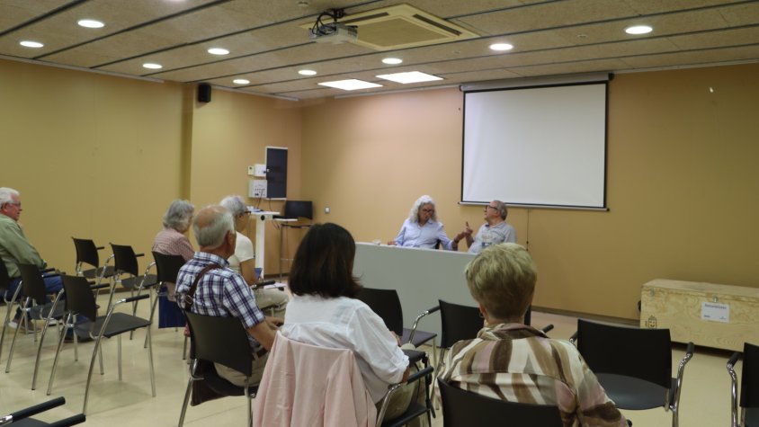 Josep Maillo presenta a Montblanc un llibre en homenatge al seu pare i la seva relació amb Joan Miró
