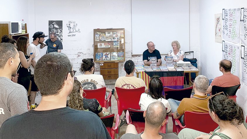Presentació del còmic ‘Historias del punk’ a l’Ateneu Popular de la Baixa Segarra