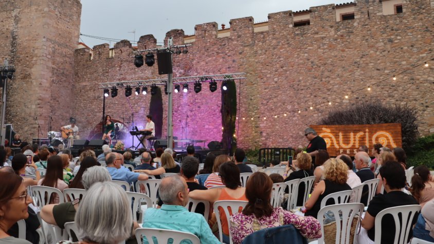Mariona Escoda i Blaumut fan vibrar Montblanc durant la segona jornada del Festival Àuria