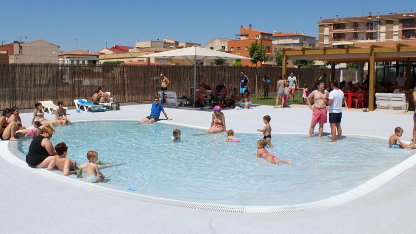 Imatge d'arxiu de la piscina de Sarral