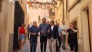 Josep Rull inaugura la Mostra Vi+Art de la 15a Festa del Trepat a Barberà de la Conca