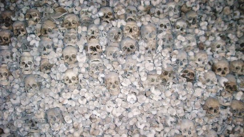 L’ossera de Wamba. Repleta d’ossos humans