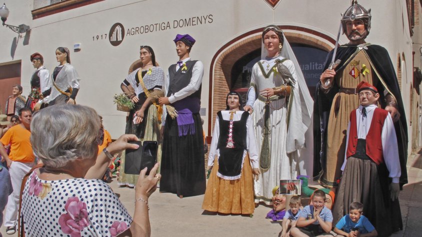 Brillant XIV Trobada Comarcal de Gegants de la Conca de Barberà a Blancafort