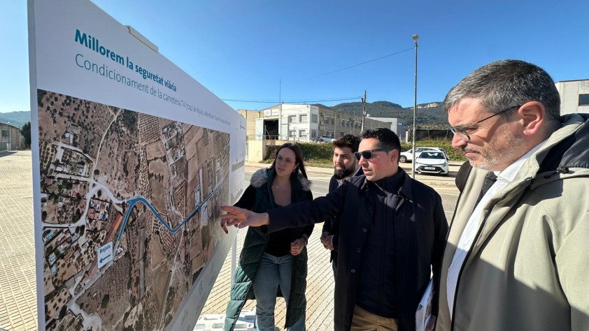 Al mes de febrer es va presentar el projecte