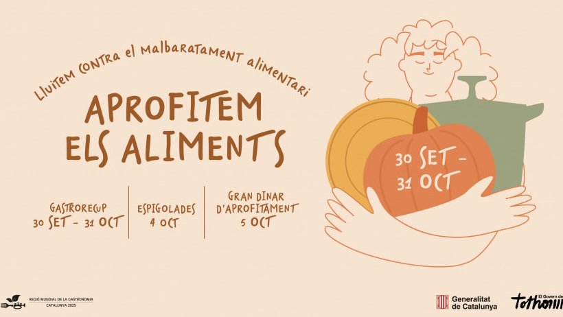 “Aprofitem els aliments”: menys malbaratar, més aprofitar
