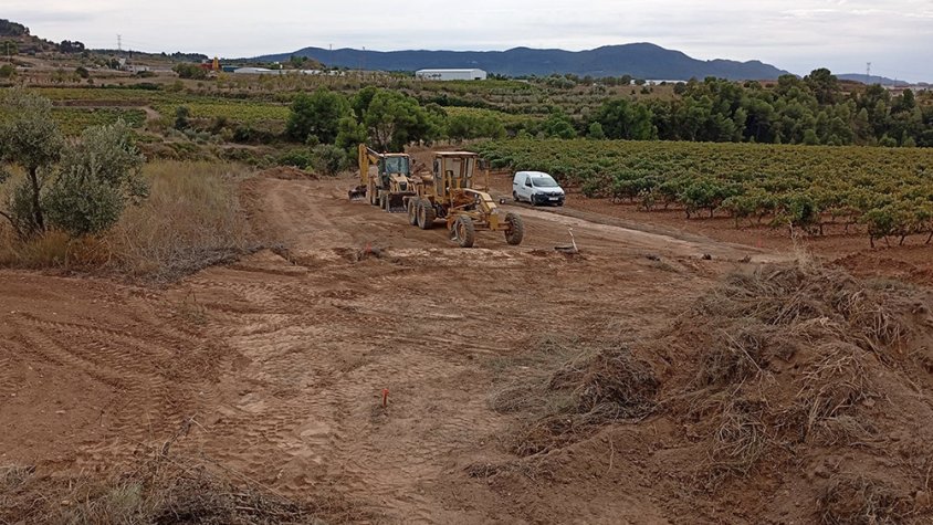 Inici de les obres de la depuradora a Sarral