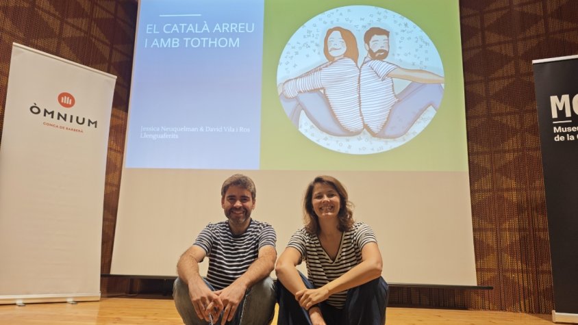 Montblanc acull un taller per impulsar l’ús del català de la mà d’Òmnium Conca de Barberà