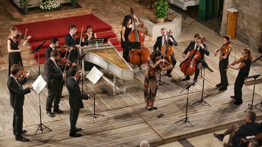 Imatge del concert de la Franz Schubert Filharmonia a Santa Coloma de Queralt