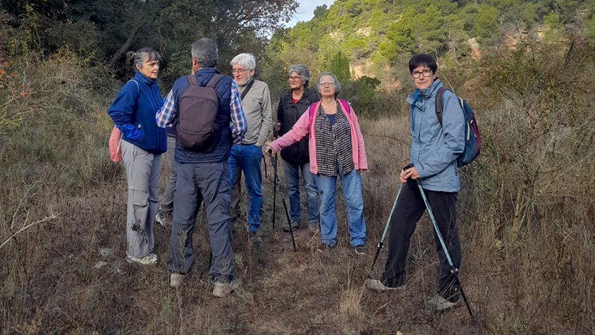 Sortida de l'ACUTiG a la Font Voltada de Montbrió