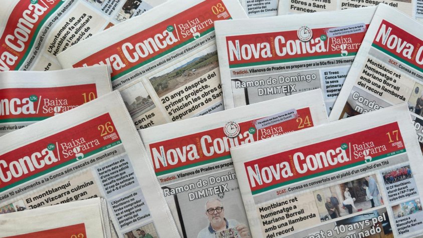 El Setmanari Nova Conca, guanya el premi a Millor Publicació de Premsa a la Nit de les Revistes i la Premsa en Català