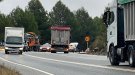 Un accident talla durant uns minuts el Túnel de Lilla