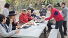 Esmorzar de castanyada a l'ermita de la Santíssima Trinitat