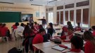 De la nau abandonada a l'aula: Una fotoperiodista i un jove migrant traslladen les seves històries a Montblanc