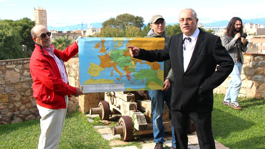 El colomí Jaume Martell interpreta a Antoni Rovira i Virgili en una nova ruta teatralitzada de Tarragona