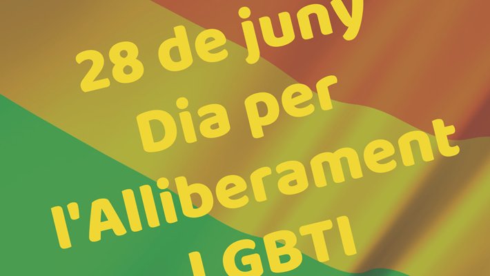 La Conca de Barberà commemora el Dia per l'Alliberament LGBTI