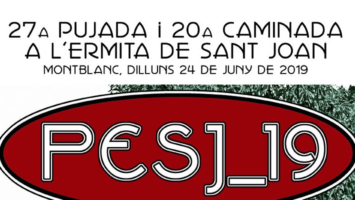 Dilluns 24 de juny, diada de sant Joan, tindrà llòc la 27a Pujada a l'ermita de Sant Joan de Montblanc