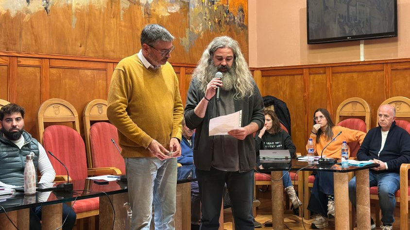 Sergi Olivan pren possessió al càrrec de regidor de l'Ajuntament de Montblanc