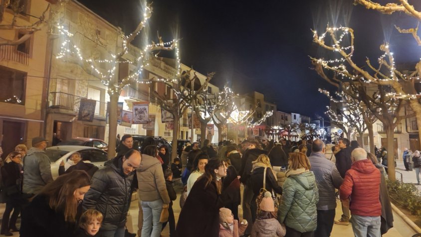 Nadales, encesa de llums i xocolatada inicien les festes a Sarral